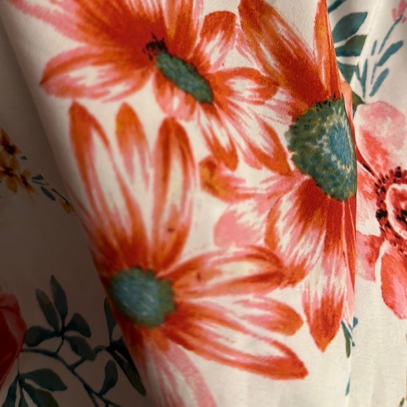 Rabbit Floral Cropped Jumpsuit - Picture 2 of 3